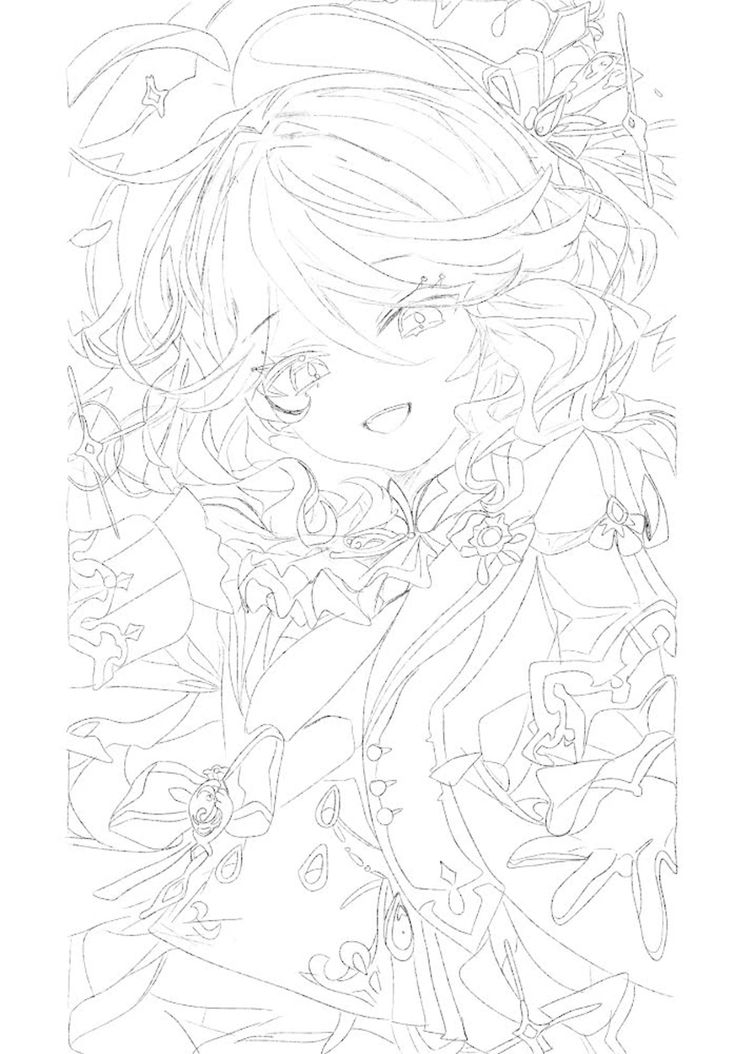 20 Coloring Pages Genshin Impact Easy