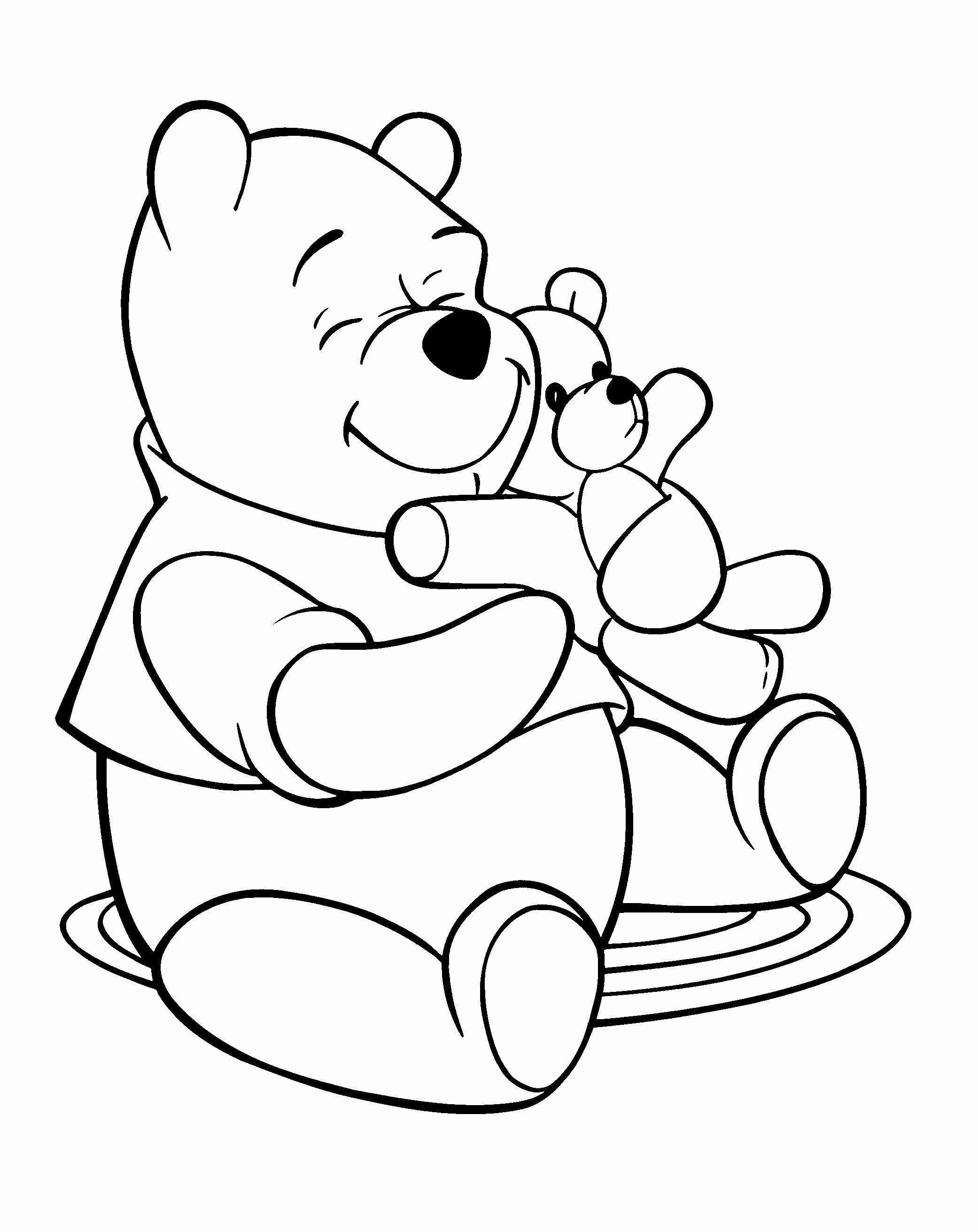 20 Coloring Sheets Cute Bear