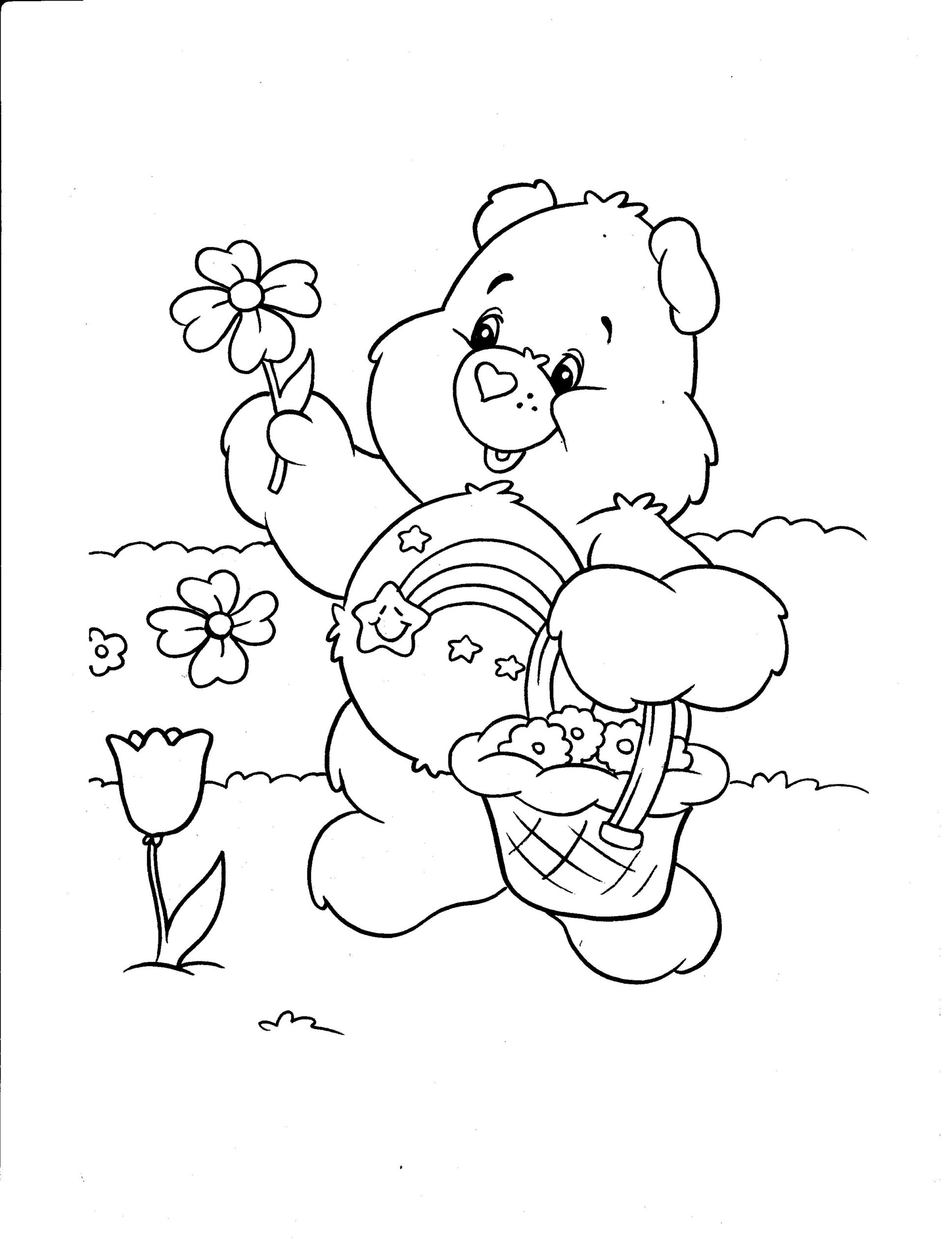 20 Coloring Sheets Cute Bear