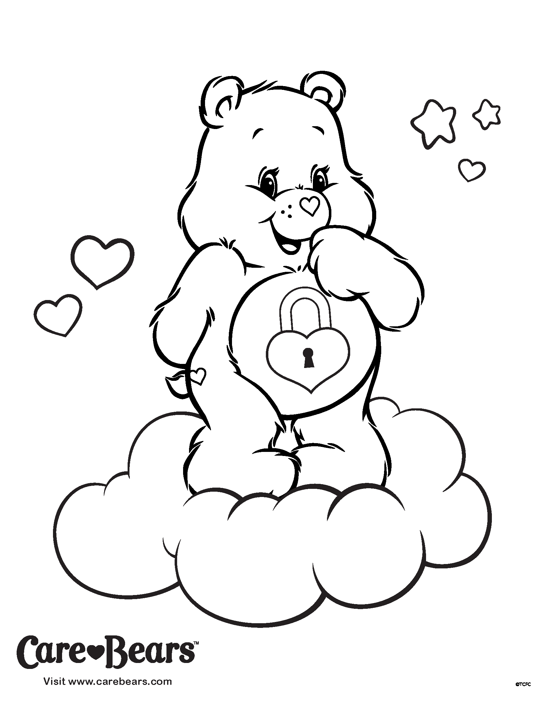 20 Coloring Sheets Cute Bear