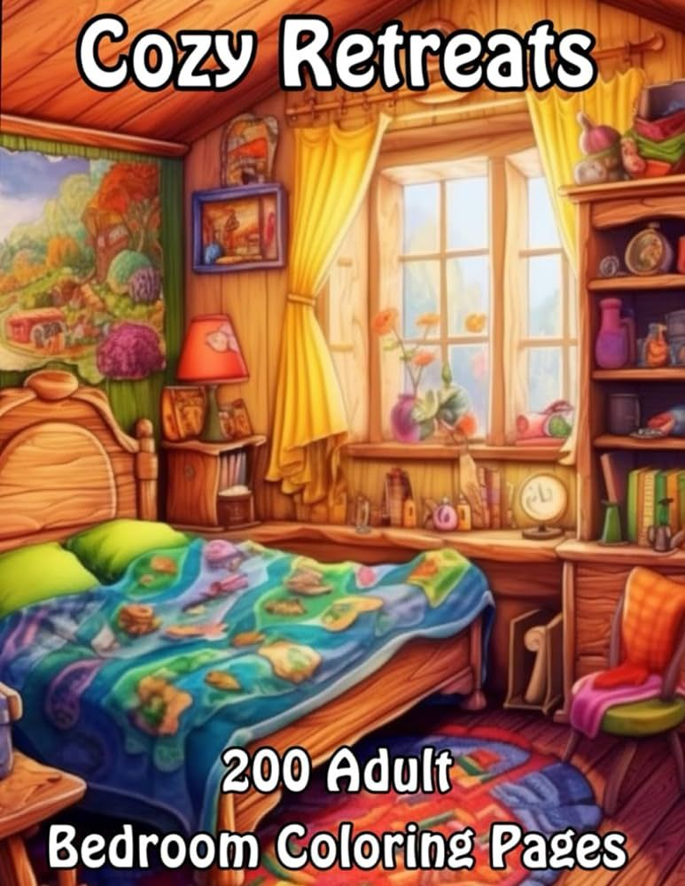 20 Cozy Retreats Coloring Pages