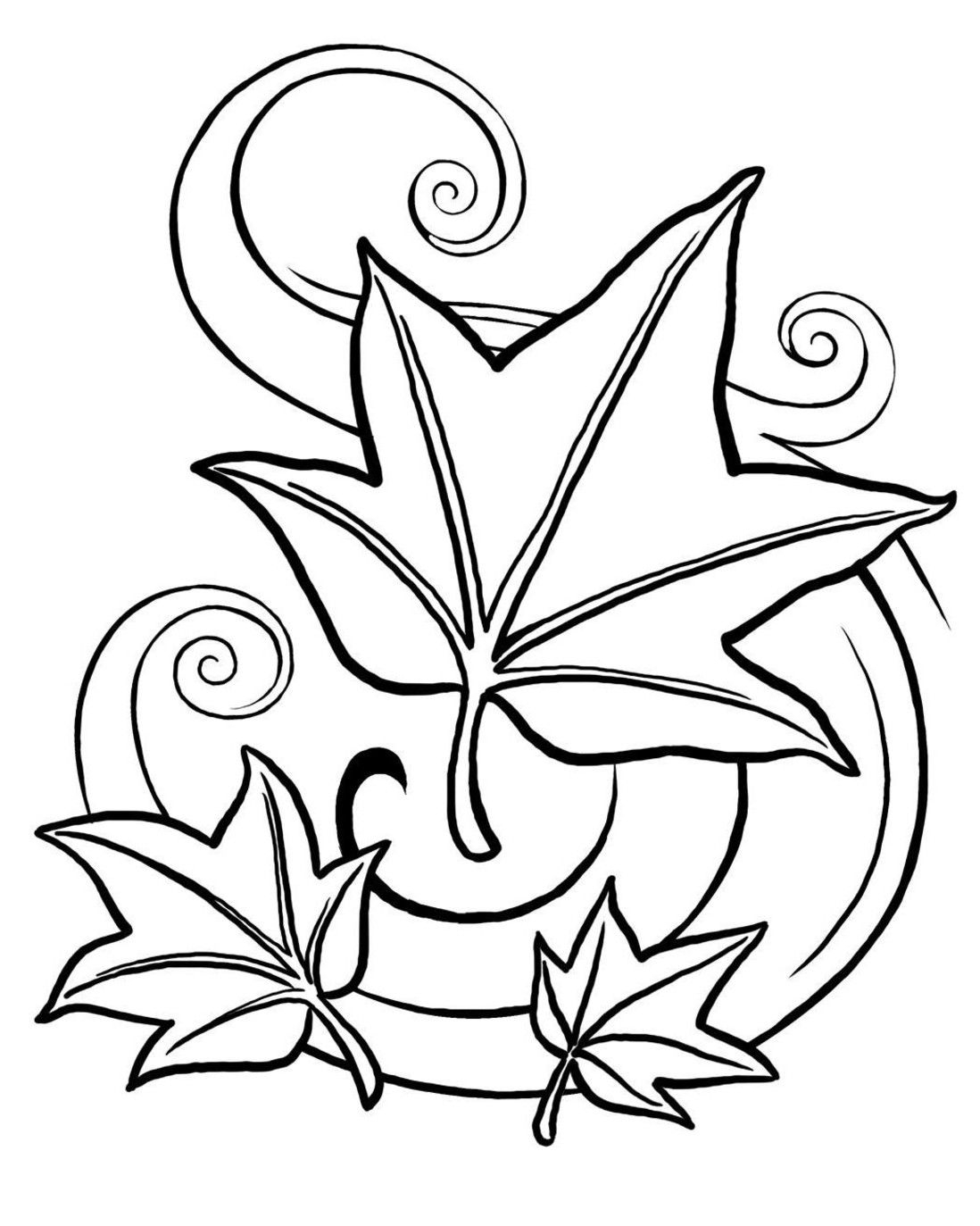 20 Easy Coloring Pages For Kids Nature