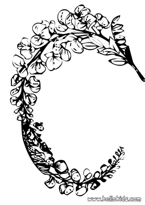 20 Flower Wreath Coloring Pages