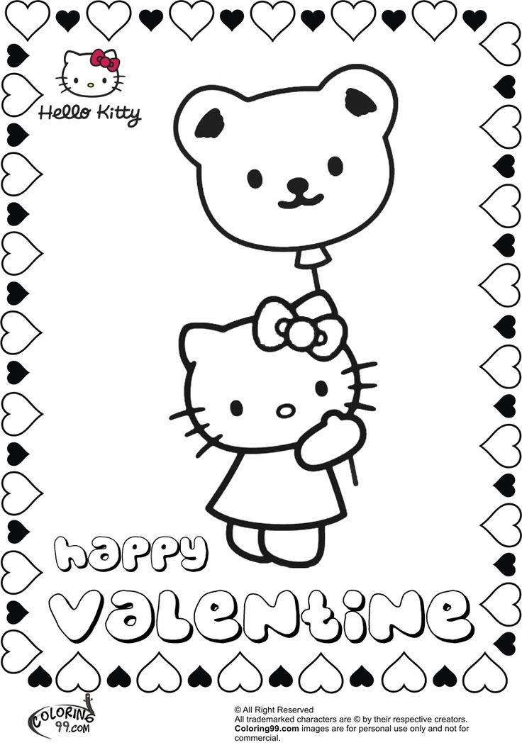 20 Hello Kitty Coloring Pages To Print