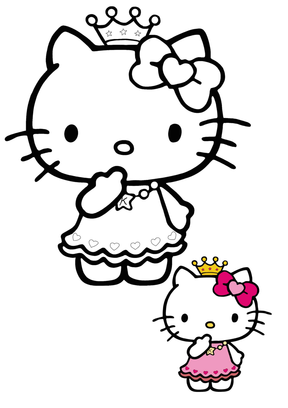 20 Hello Kitty Coloring Pages To Print