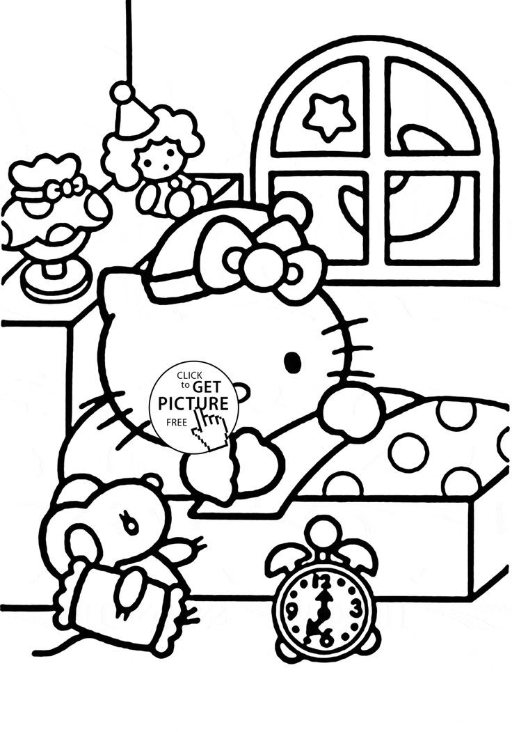 20 Hello Kitty Coloring Pages To Print