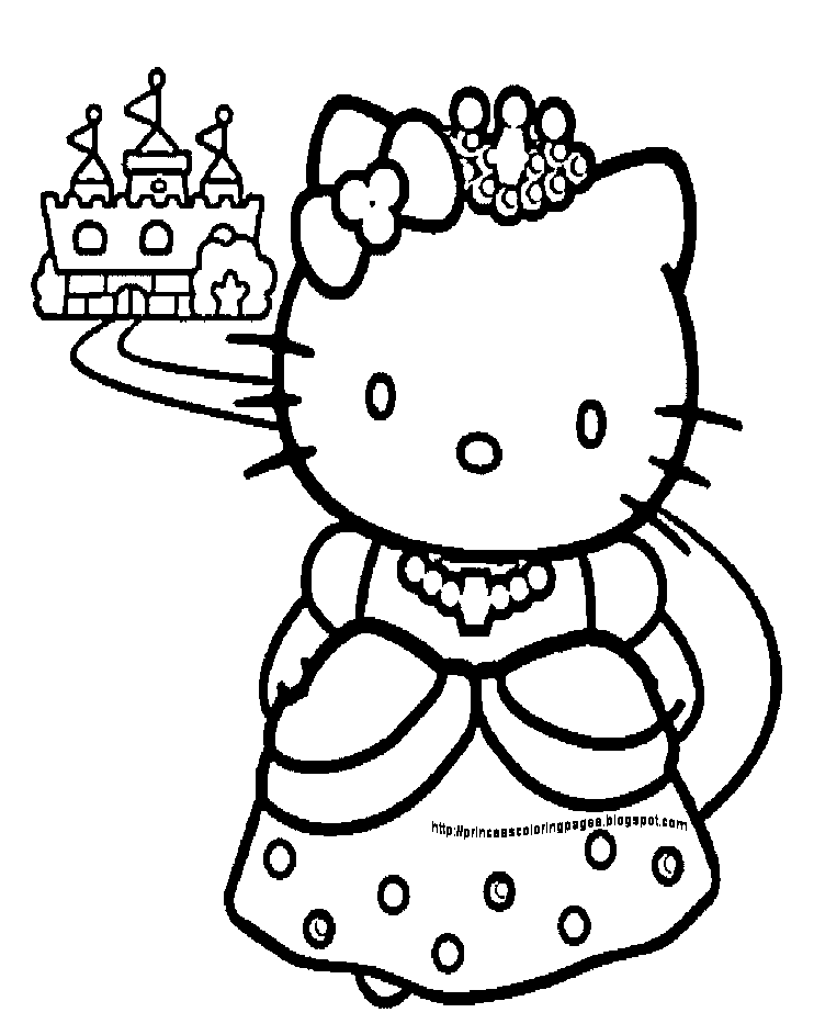 20 Hello Kitty Coloring Pages To Print