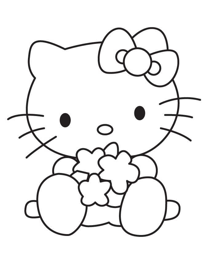 20 Hello Kitty Coloring Pages To Print