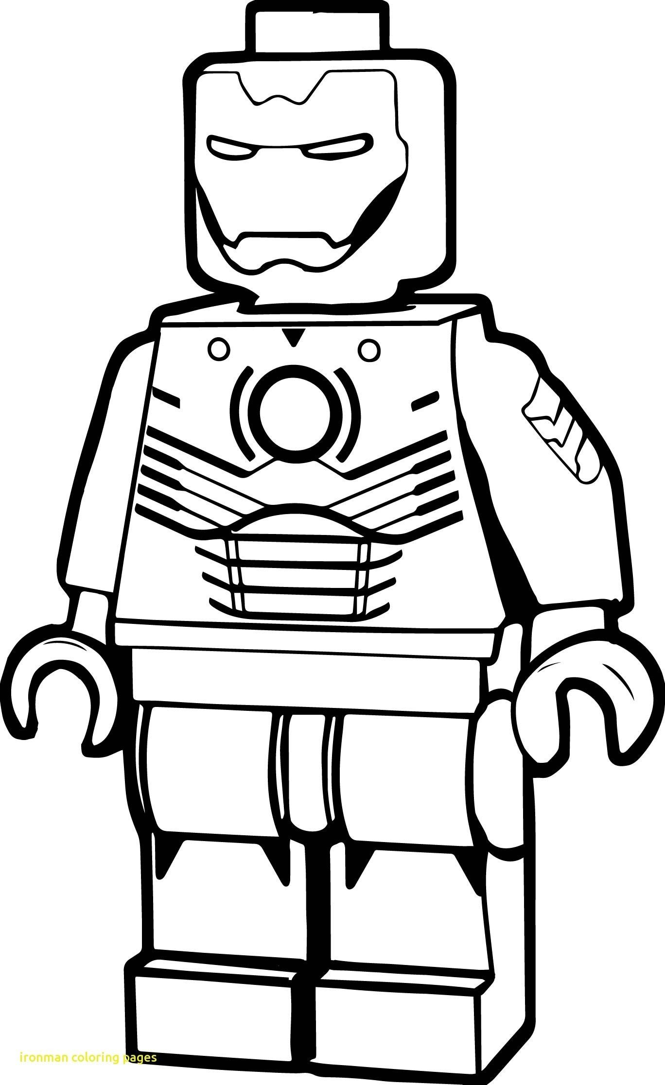 20 Iron Man Coloring Pages Simple