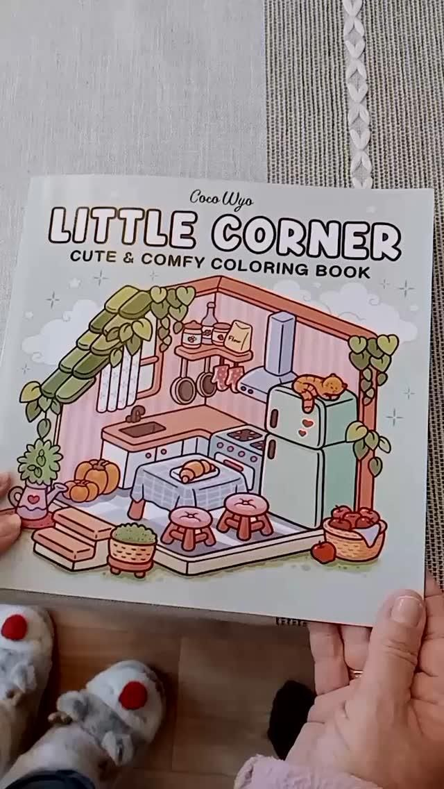 20 Little Corner Coloring Book Bed