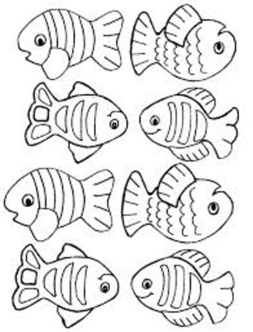 20 Little Corner Coloring Book Fish