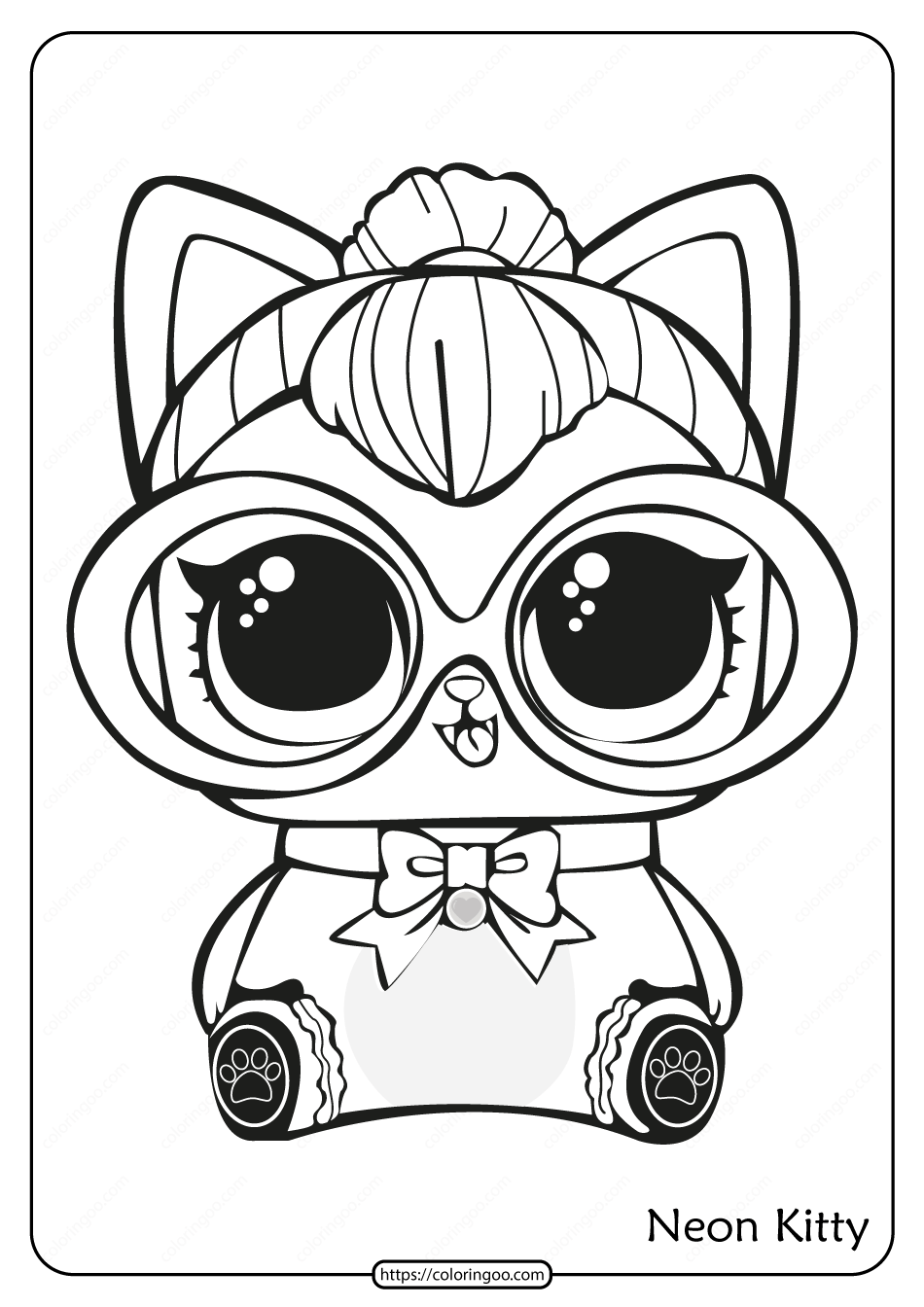 20 Lolo Kitty Coloring Pages