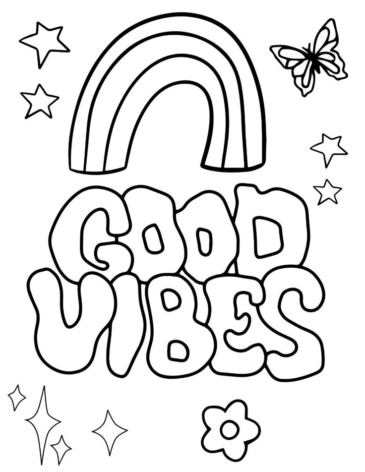 20 Teen Coloring Pages Y2K