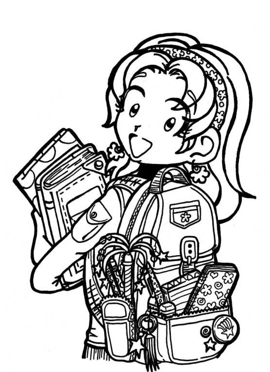 20 Y2K Coloring Pages Dork Diaries