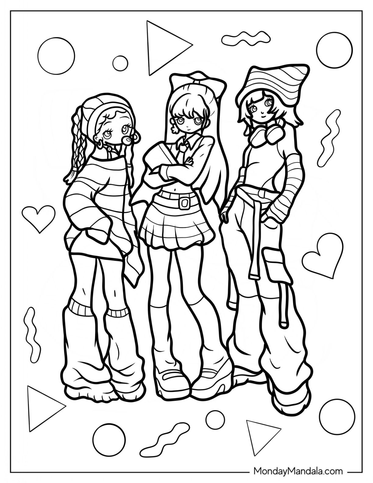 20 Y2K Coloring Pages To Print